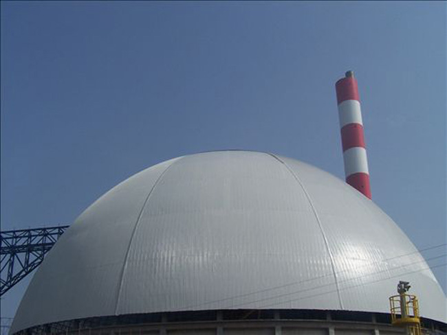 阜阳球形发电厂网架工程
